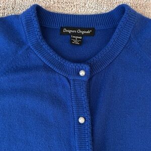 Designers Originals Women's Royal Blue Cardigan